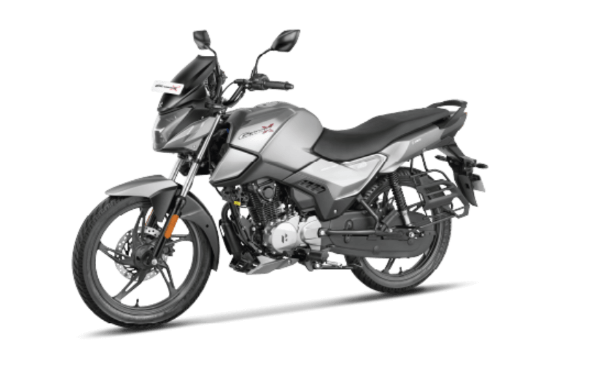 2025 Hero Glamour X Silver Color (Matte Metallic Silver) - New Glamour X Silver Colour