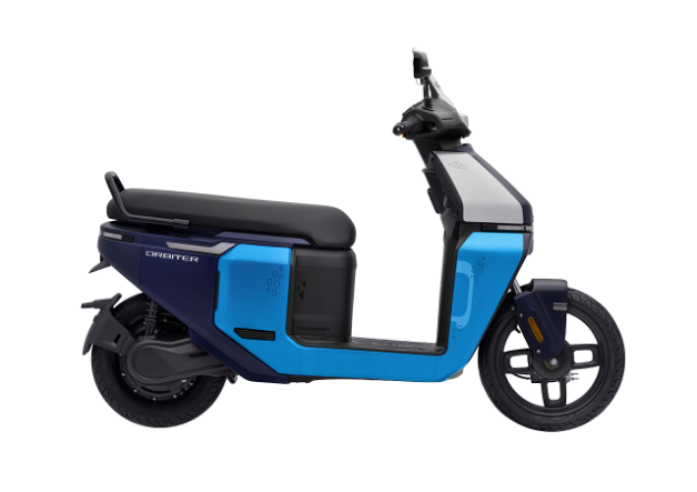 TVS Orbiter Blue Color (Stratos Blue)