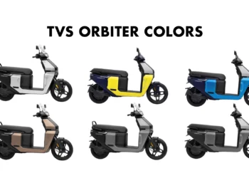 2025 TVS Orbiter Color Options - New TVS Orbiter EV All Color Options