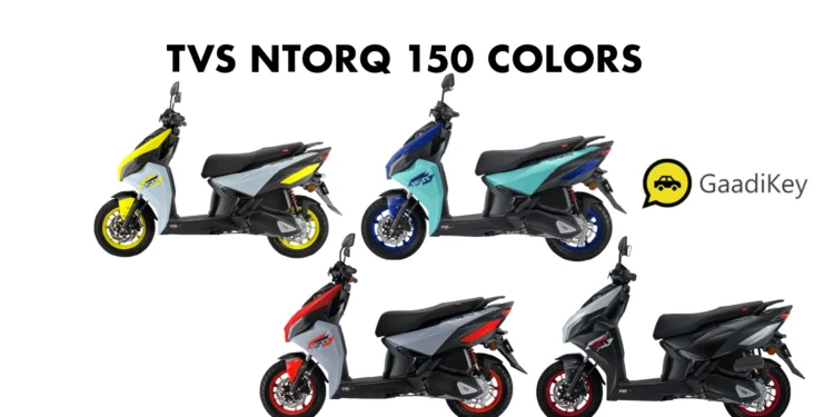 TVS NTORQ 150 ALL Colors Photos New NTORQ150 Colours
