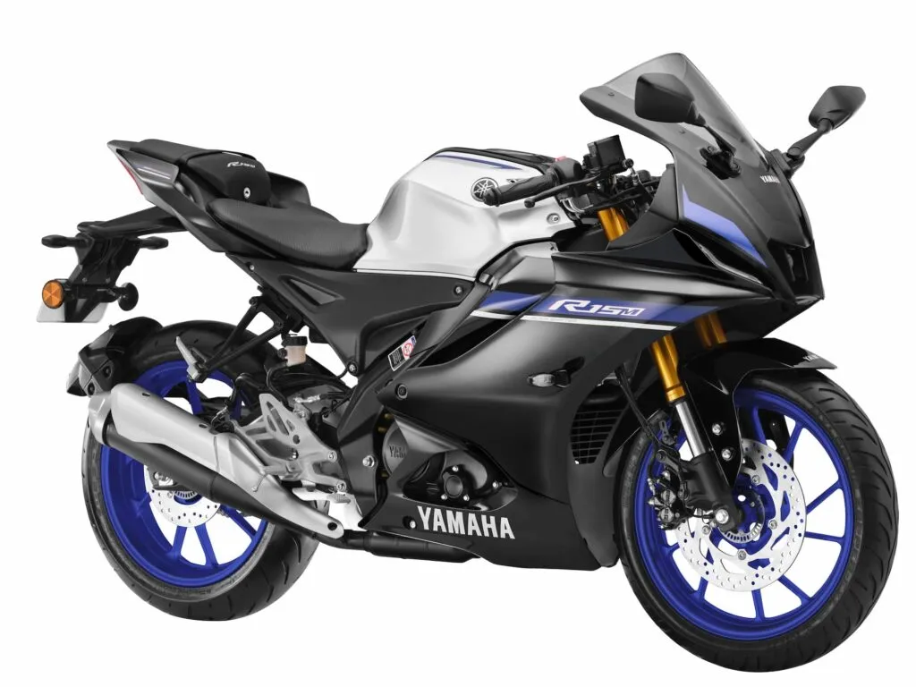 All new 2025 Yamaha R15M Metallic Grey