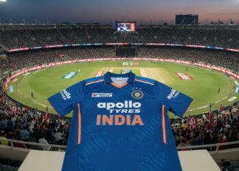 Apollo Tyres Team India Jersey India Cricket Team BCCI IPL