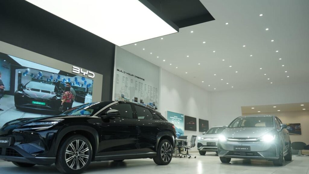 BYD Showroom in Bhopal