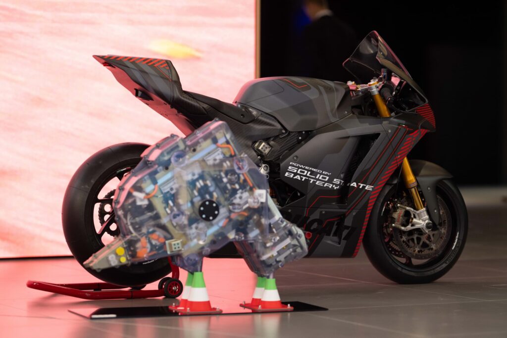 Solid State Battery in Ducati V21L Prototype & Solid-State Batteries
