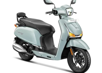 2025 Hero Destini 110 Scooter Grey Color option