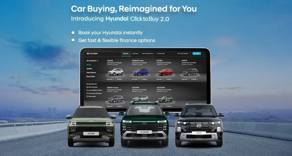 Hyundai Click to Buy 2.0 Website