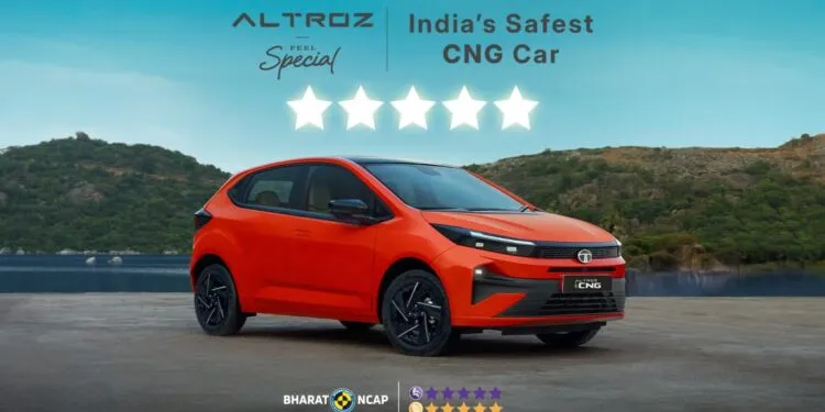 Tata Altroz Safest Car BNCAP 5 star safety rating