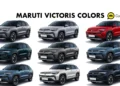Maruti Victoris Colors - New Maruti Suzuki Victoris All Colors listed 2025 model