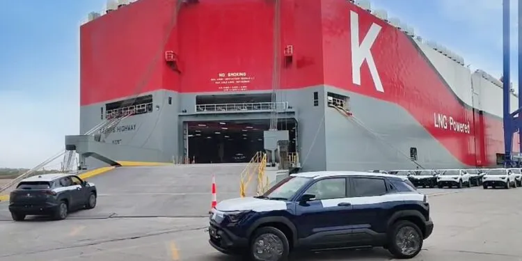 Maruti Suzuki e-Vitara Exported from India to Europe