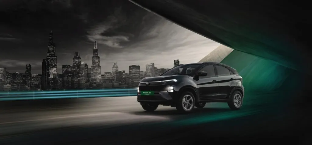 New Tata Nexon.ev with ADAS Features Dark Edition. ADAS Level Features New Nexon EV Electric variant with ADAS 