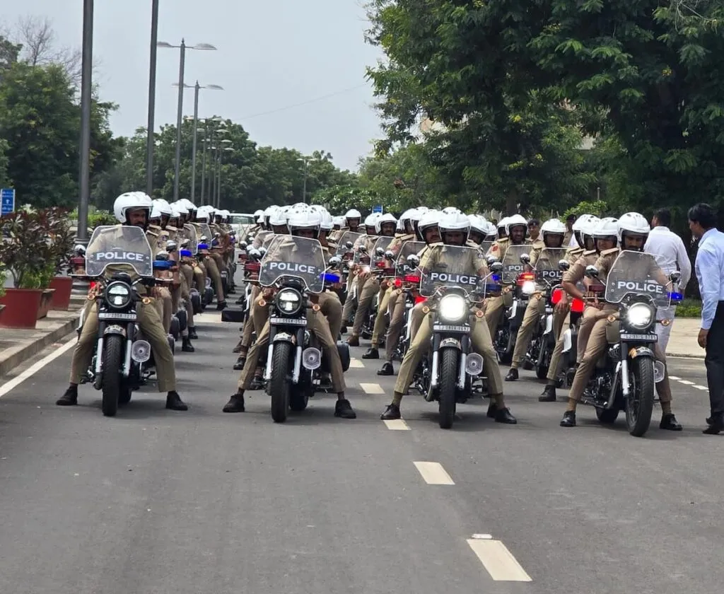 Honda CB 350 Motorcycle used by Gujarat Police