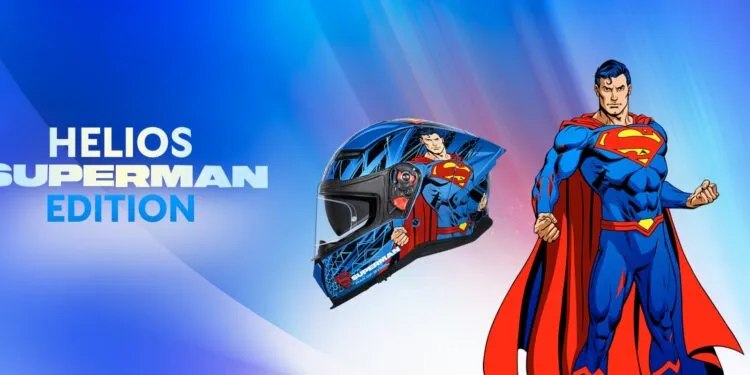 Studds Superman Helmet