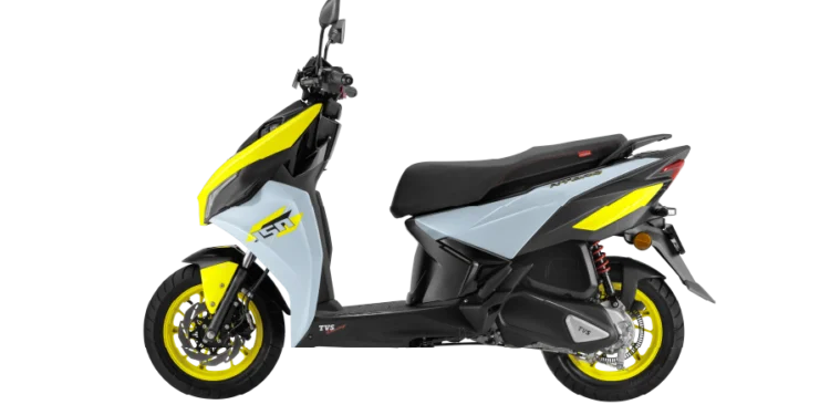 All new 2025 TVS NTORQ 150 Green Color Nitro Green Color launched 1.19 lakhs