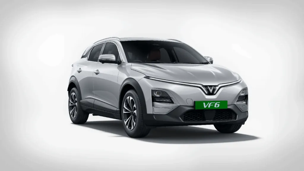 New VinFast VF6 Grey Color (Zenith Grey) Premium Electric SUV Photo
