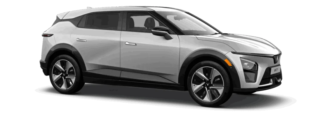 VinFast VF7 Silver Color (Desat Silver) VF7 Electric SUV Silver Color