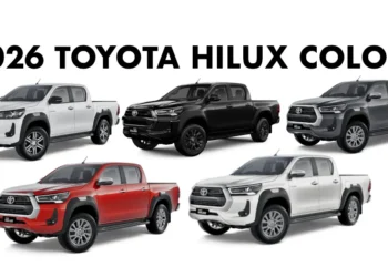 All New Toyota Hilux Colors All Color Options 2026 Model New Hilux