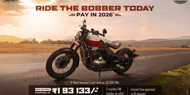 Ride Now Pay in 2026 Offer Jawa Bobber.