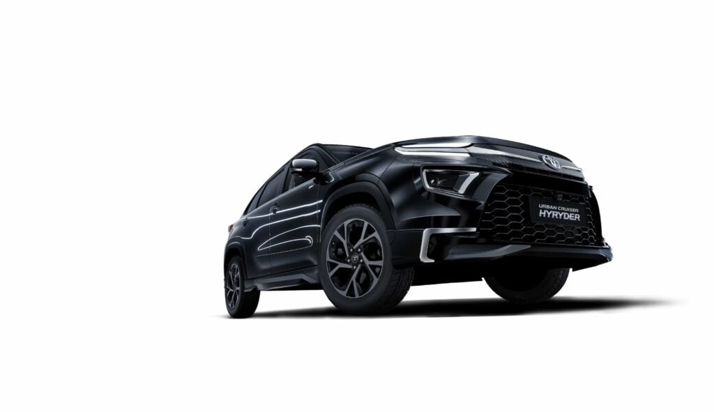 Toyota Hyryder Aero Edition Black Color Option 