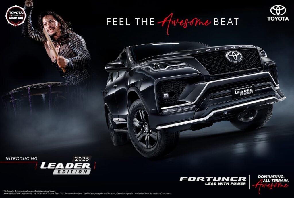 Toyota Fortuner 2025 Leader Edition Black Color