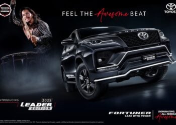 Toyota Fortuner 2025 Leader Edition Black Color