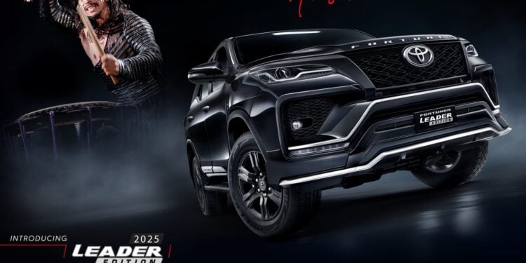 Toyota Fortuner 2025 Leader Edition Black Color