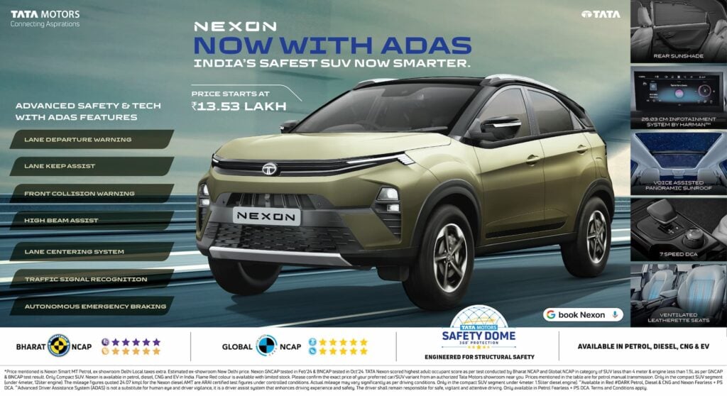 Tata Nexon Best Selling Car September 2025