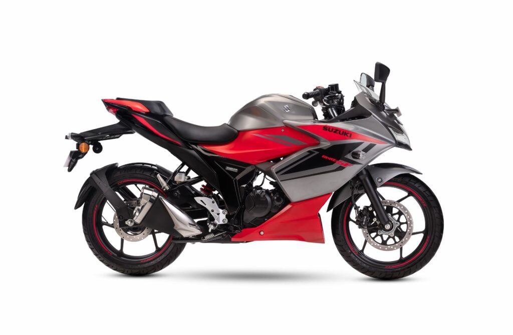 Suzuki GIXXER SF Pearl Mira Red Color - New GIXXER SF Red Color