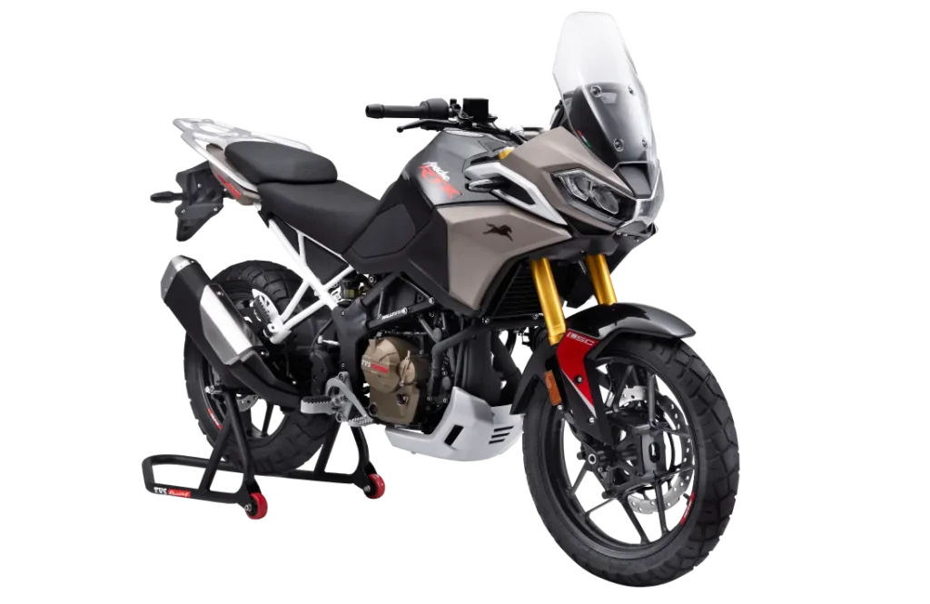 TVS Apache RTX Black Color (Lightning Black)