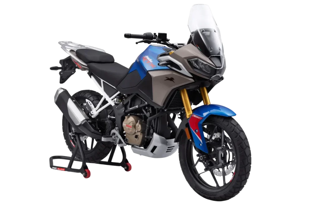 TVS Apache RTX Blue Color (Metallic Blue)