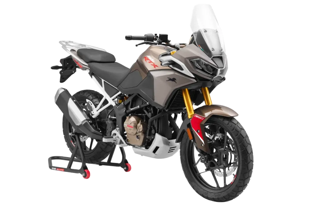 TVS Apache RTX Brown Color (Tarn Bronze)
