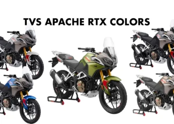 TVS Apache RTX Colors All New RTX Adventure Motorcycle by TVS