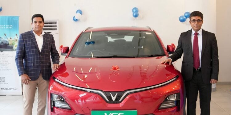 VinFast VF6 Red Color SUV