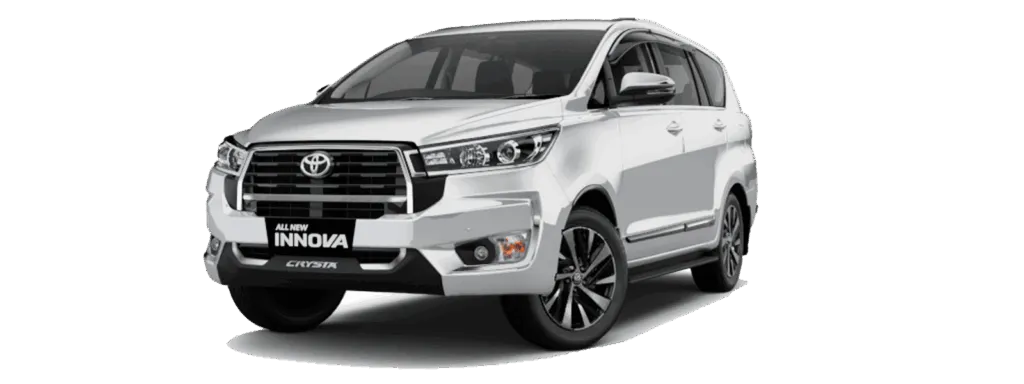 2026 Toyota Innova Crysta White Color (Silver White)