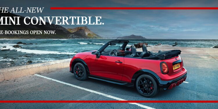 2026 MINI Convertible Bookings Open in India December 2025 - Check Dealer List