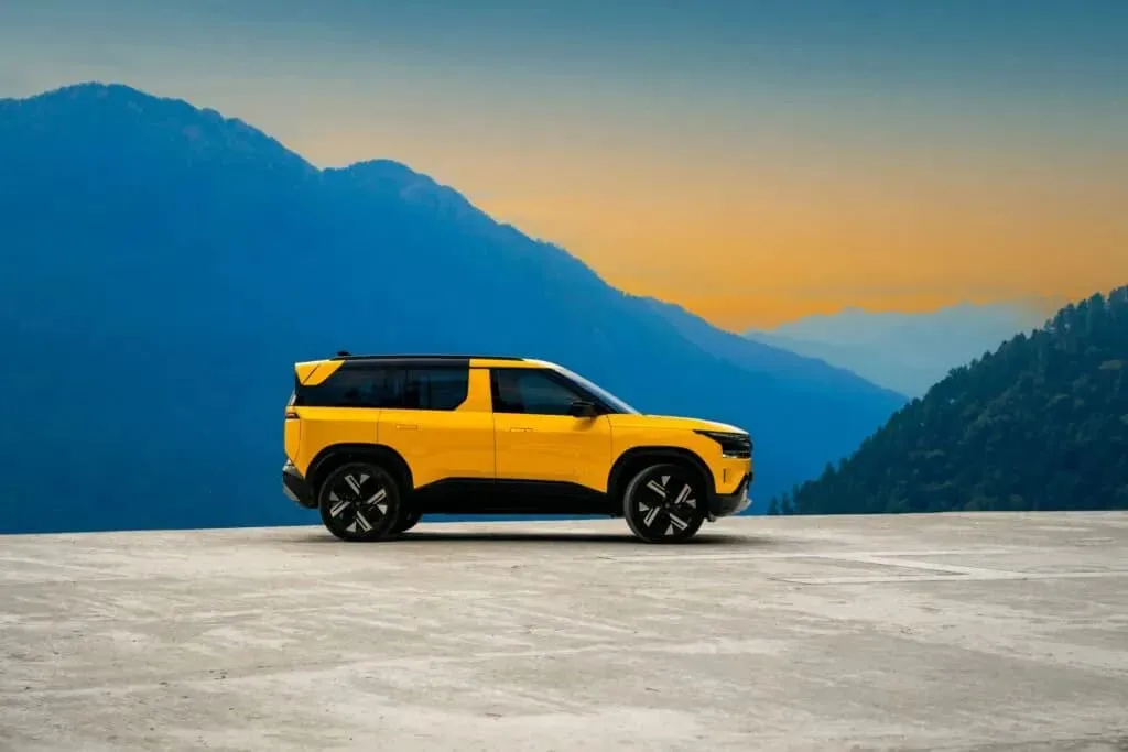 New Tata Sierra in Andaman Adventure (Yellow) 2025 Model