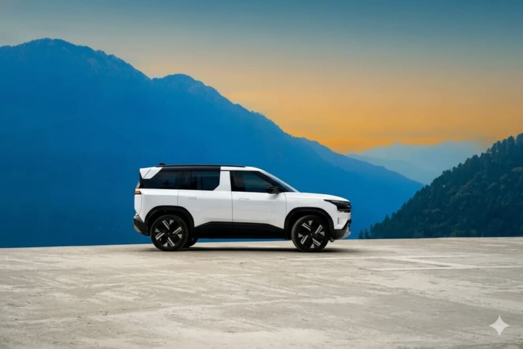 New Tata Sierra in Pristine White (White) 2025 Sierra White Color SUV