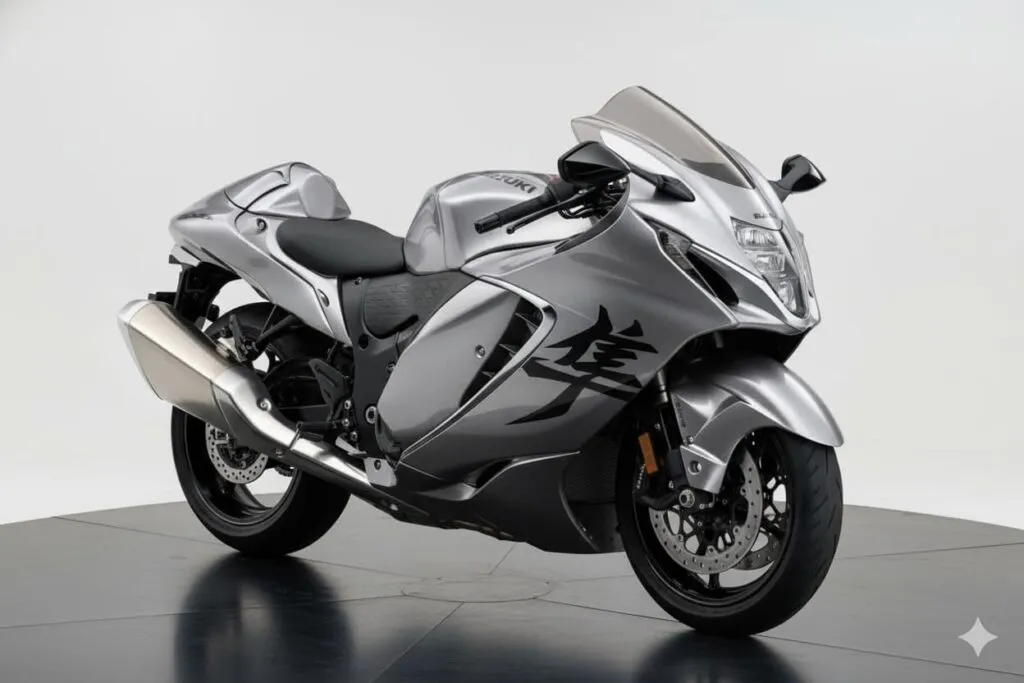 2026 Suzuki Hayabusa Silver... New 2026 Hayabusa Model Photos