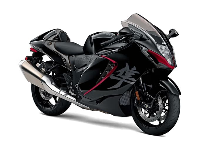 2026 Suzuki Hayabusa Image Black Blue Red