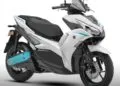 New Yamaha Aerox E Electric Scooter Images and Details