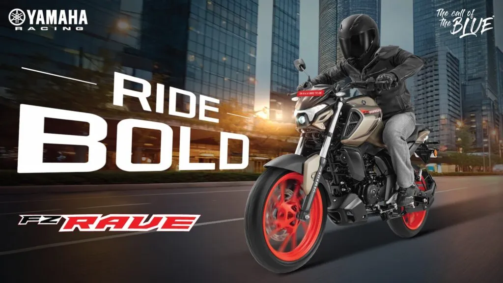 New Yamaha FZ Rave Ride Bold