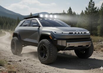 Hyundai Crater Concept SUV Rendering