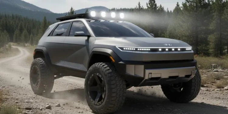 Hyundai Crater Concept SUV Rendering