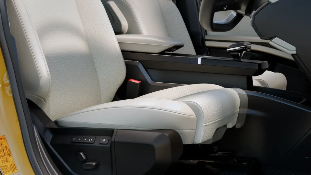 2025 Tata Sierra Seat Adjuster