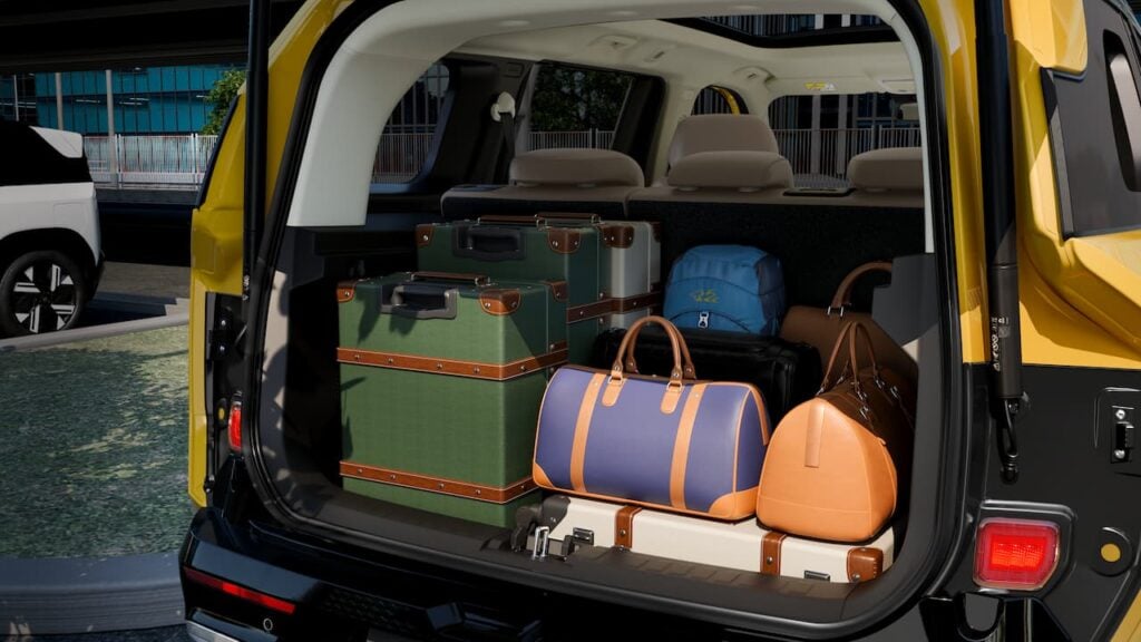 2025 Tata Sierra Boot Space Photo