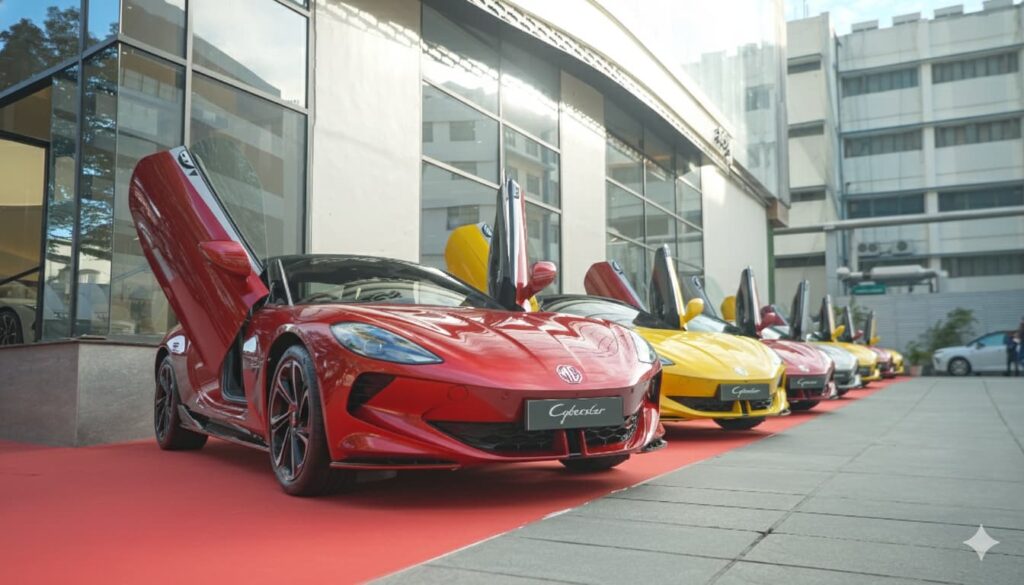 MG Cyberster Image Supercar by MG Motor
