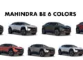 Mahindra BE 6 Colors All Color options New Mahindra BE 6 Color Images
