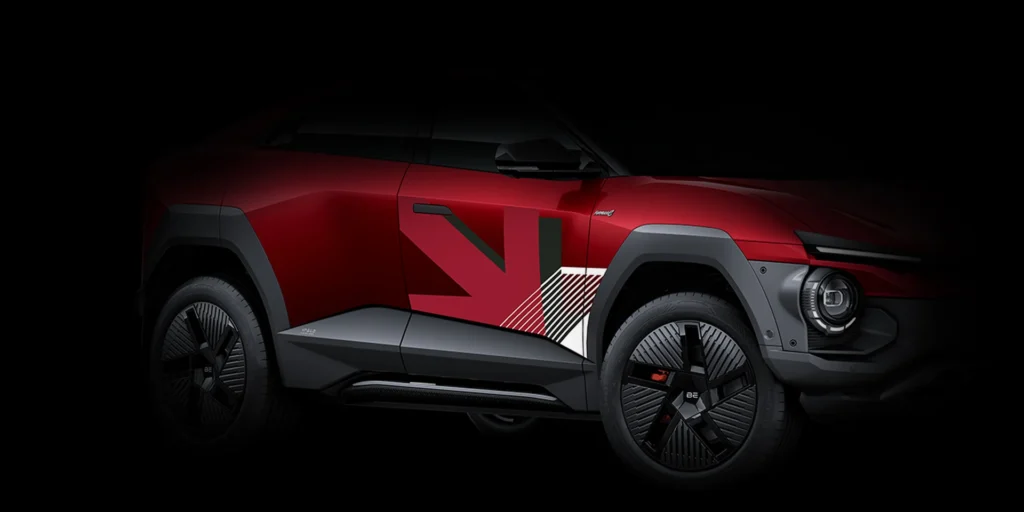 Formula E Graphics on all new Mahindra BE 6 Formula E Edition