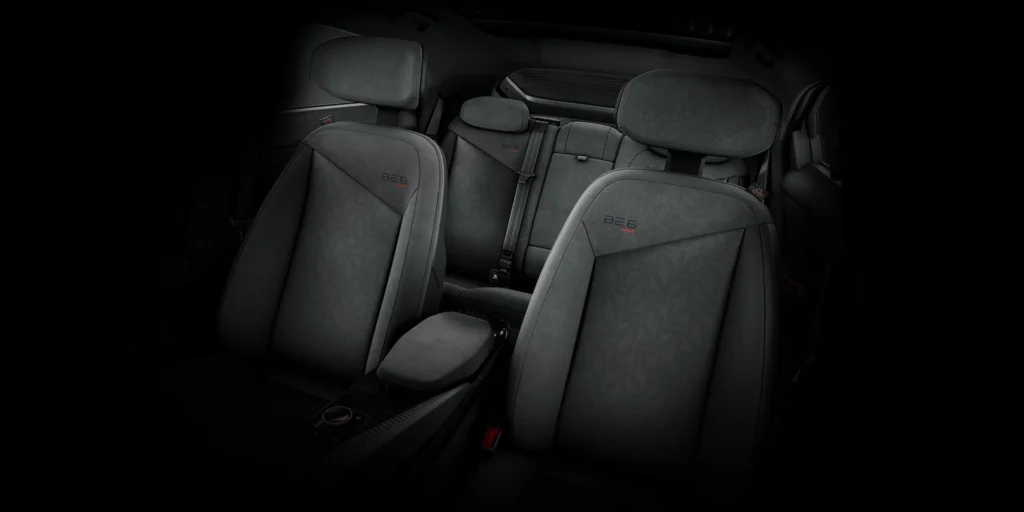 Mahindra BE 6 Formula E Edition Seats