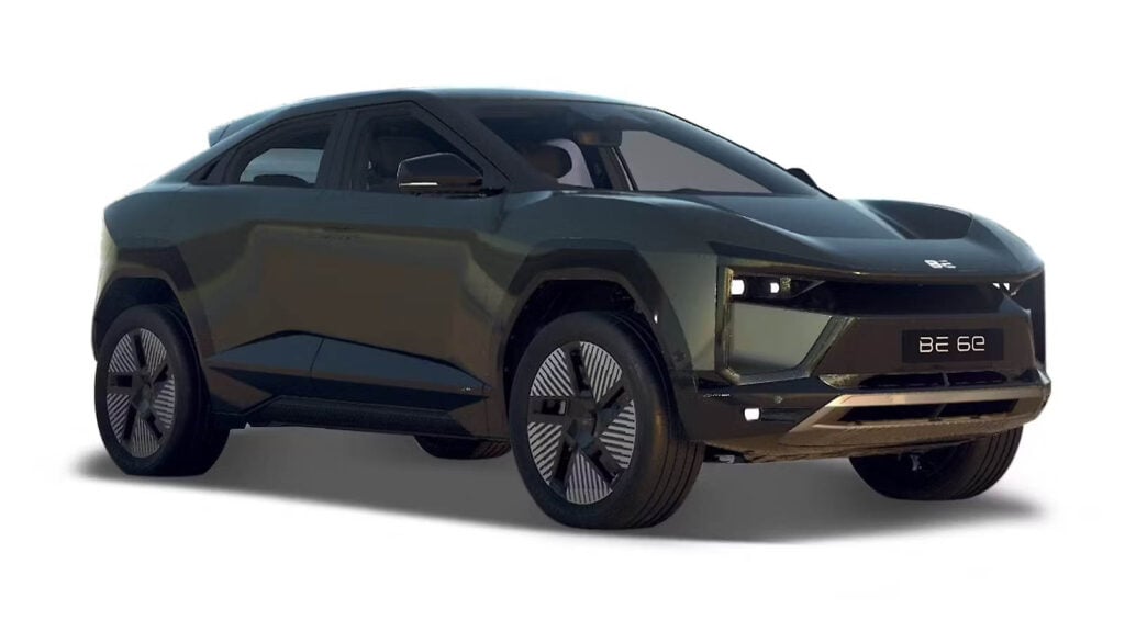 Mahindra BE 6 Green Color (Deep Forest)