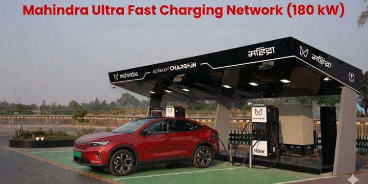 Mahindra 180 kW Fast Chargers for EVs in India